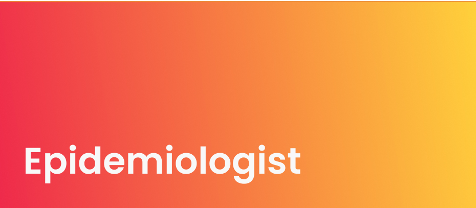 Orange to yellow background with Epidemilogist text 
